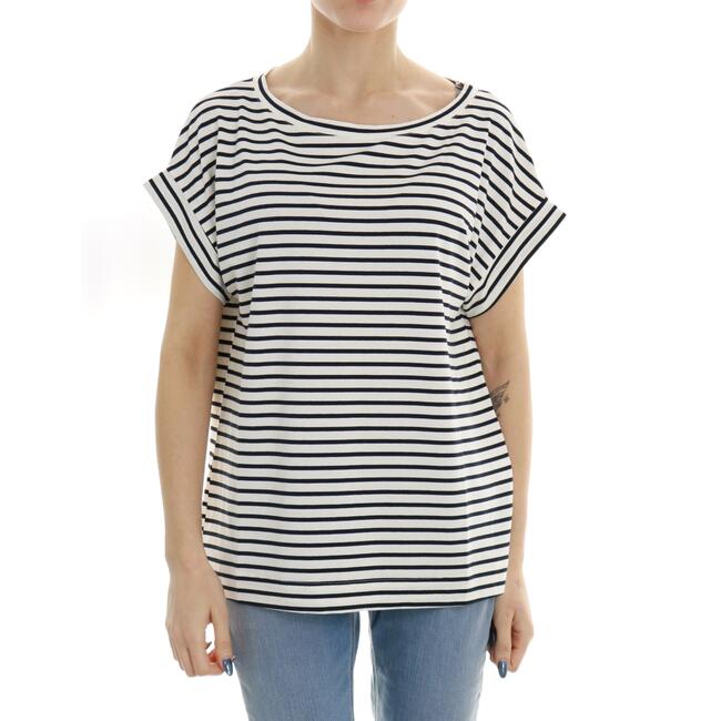 T-SHIRT RIGHE VICOLO - Mad Fashion | img vers.1300x/
